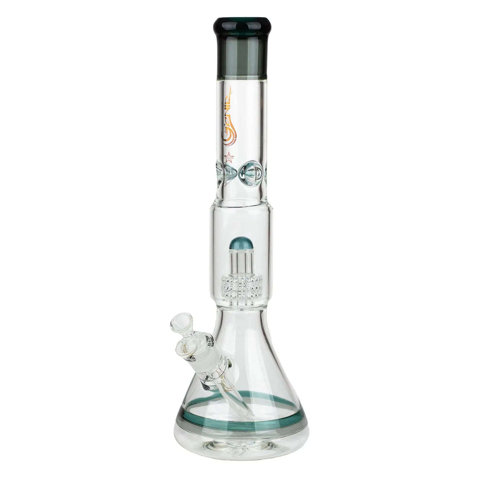 17" Glass Water Bong with Showerhead Percolator