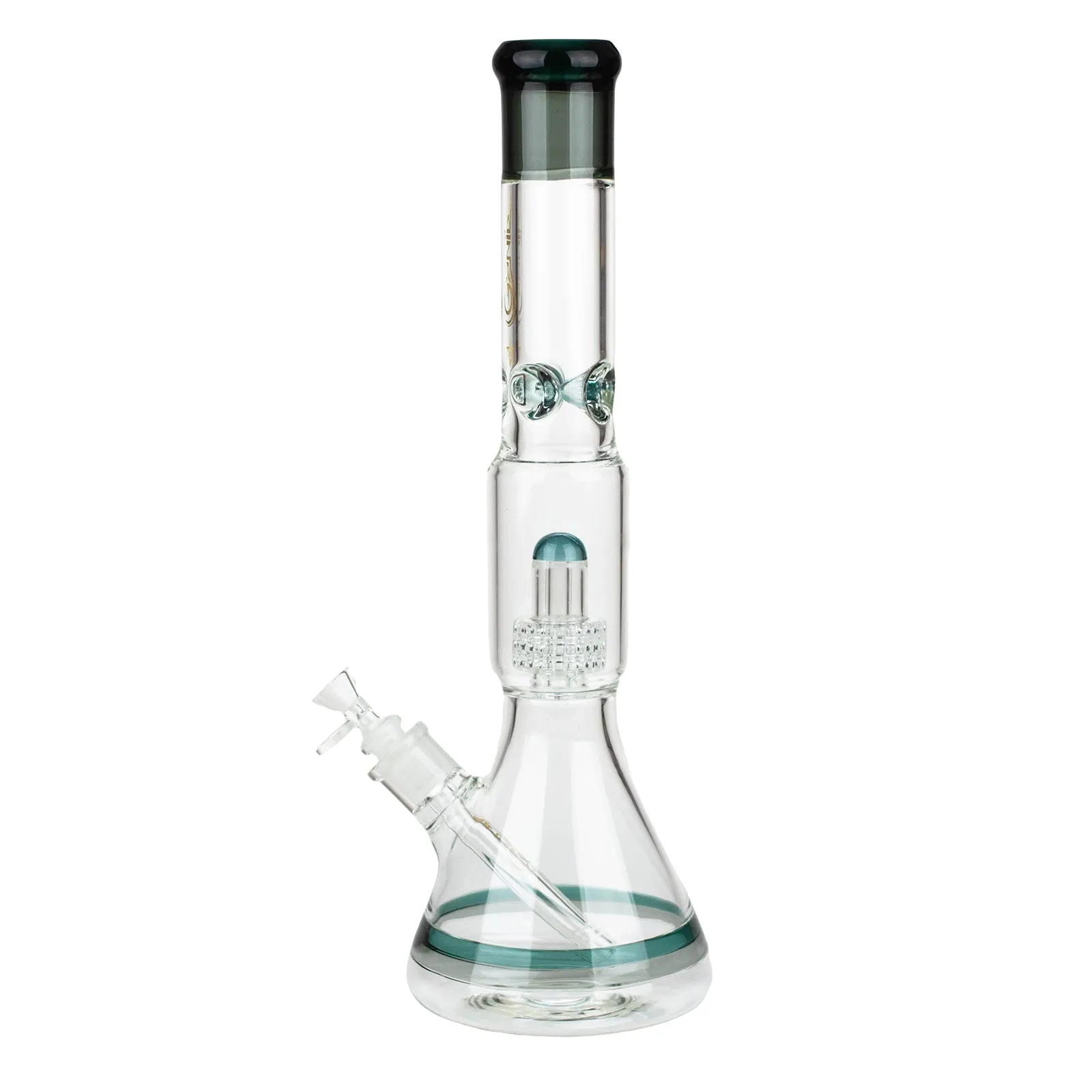 17" Glass Water Bong with Showerhead Percolator