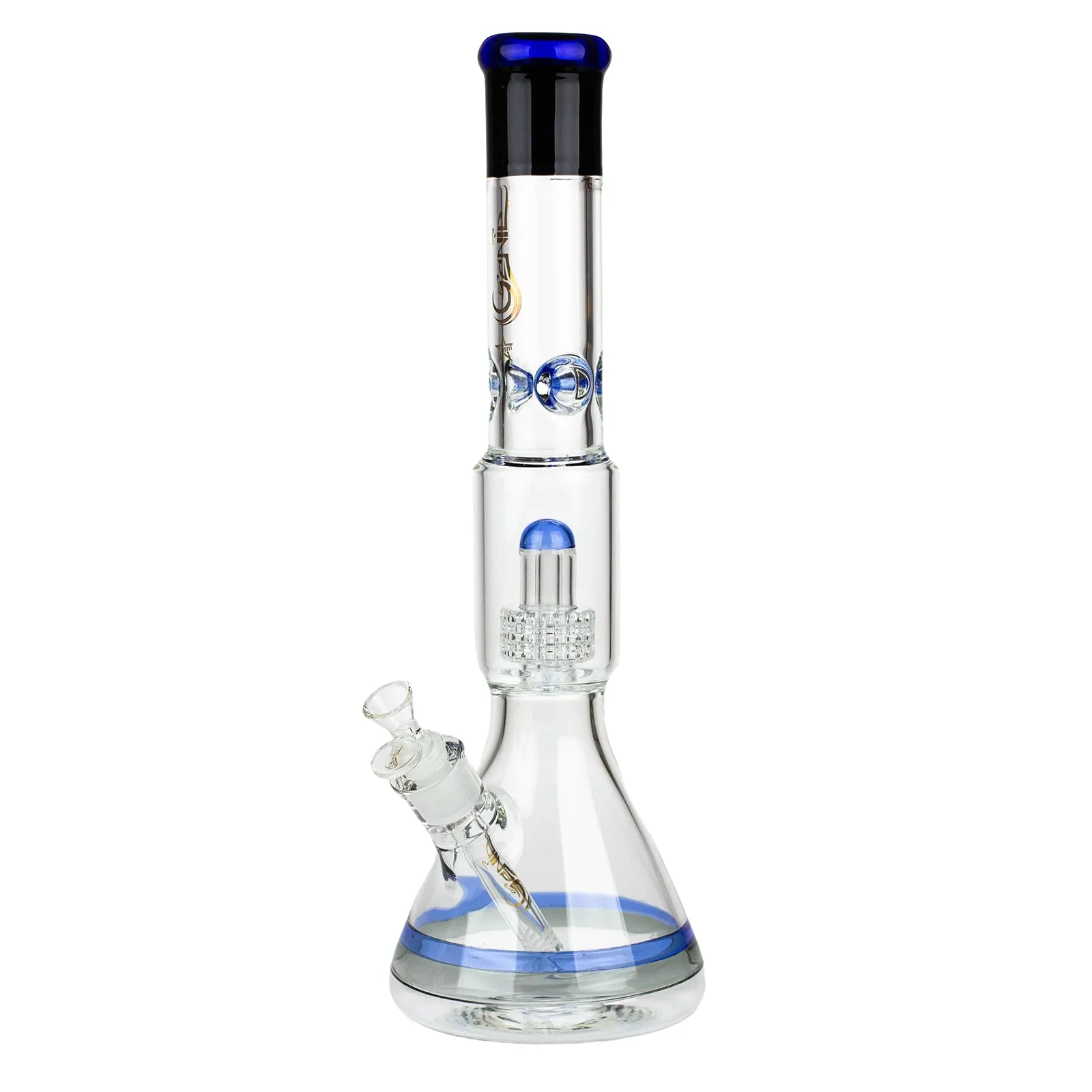 17" Glass Water Bong with Showerhead Percolator