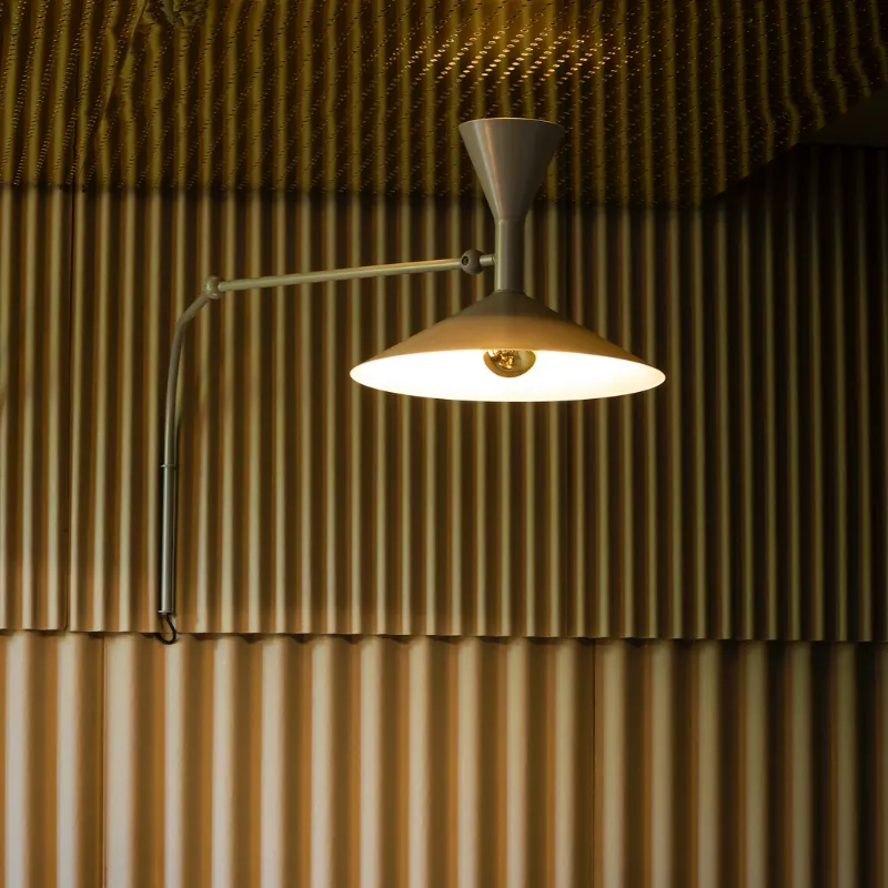 1952 Designed Adjustable Wall Lamp | De Marseille