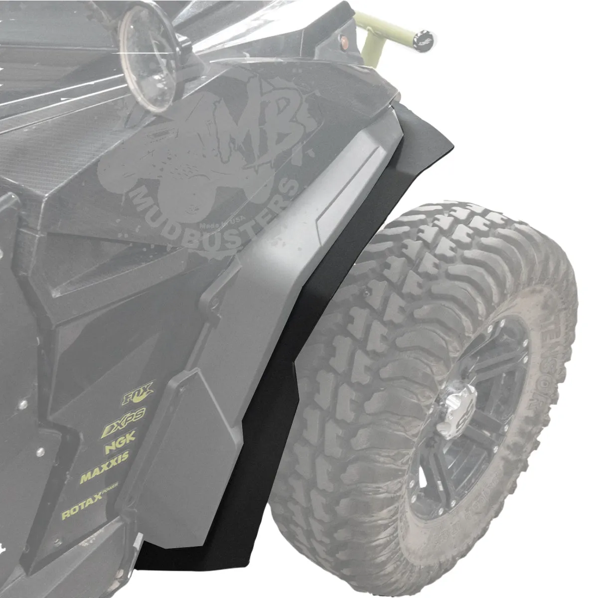 2013-2018 Can-Am Maverick BRP Fender Extensions - Max Coverage