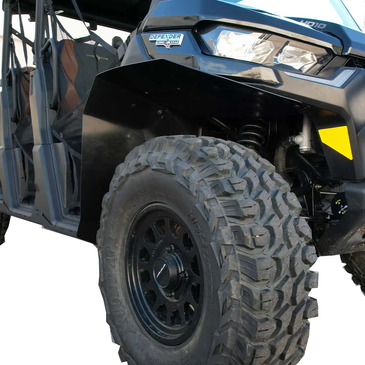 2020-2025 Can-Am Defender Fender Flares and Mud Guards (Ultra Max Coverage)