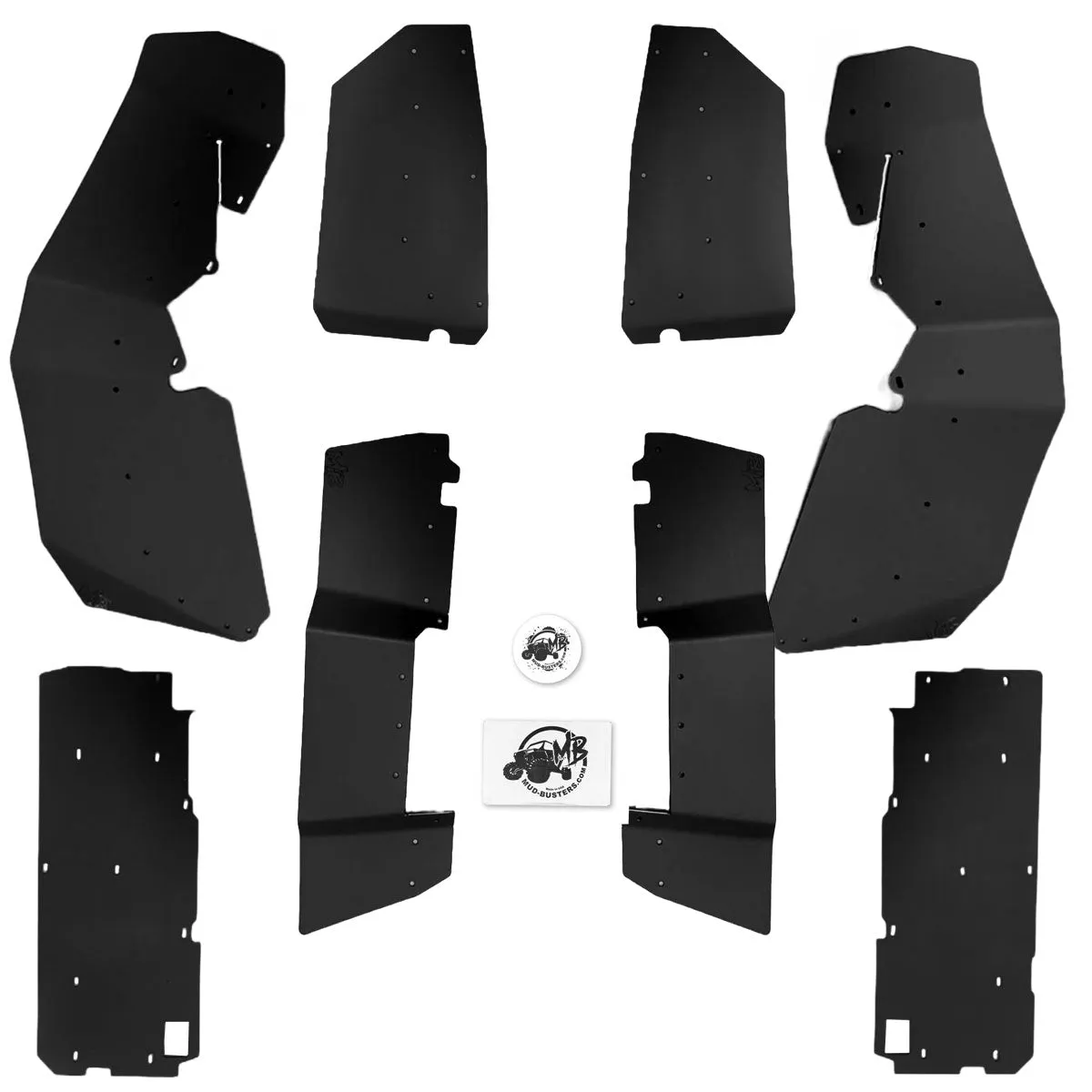 2020-2025 Can-Am Defender Fender Flares and Mud Guards (Ultra Max Coverage)