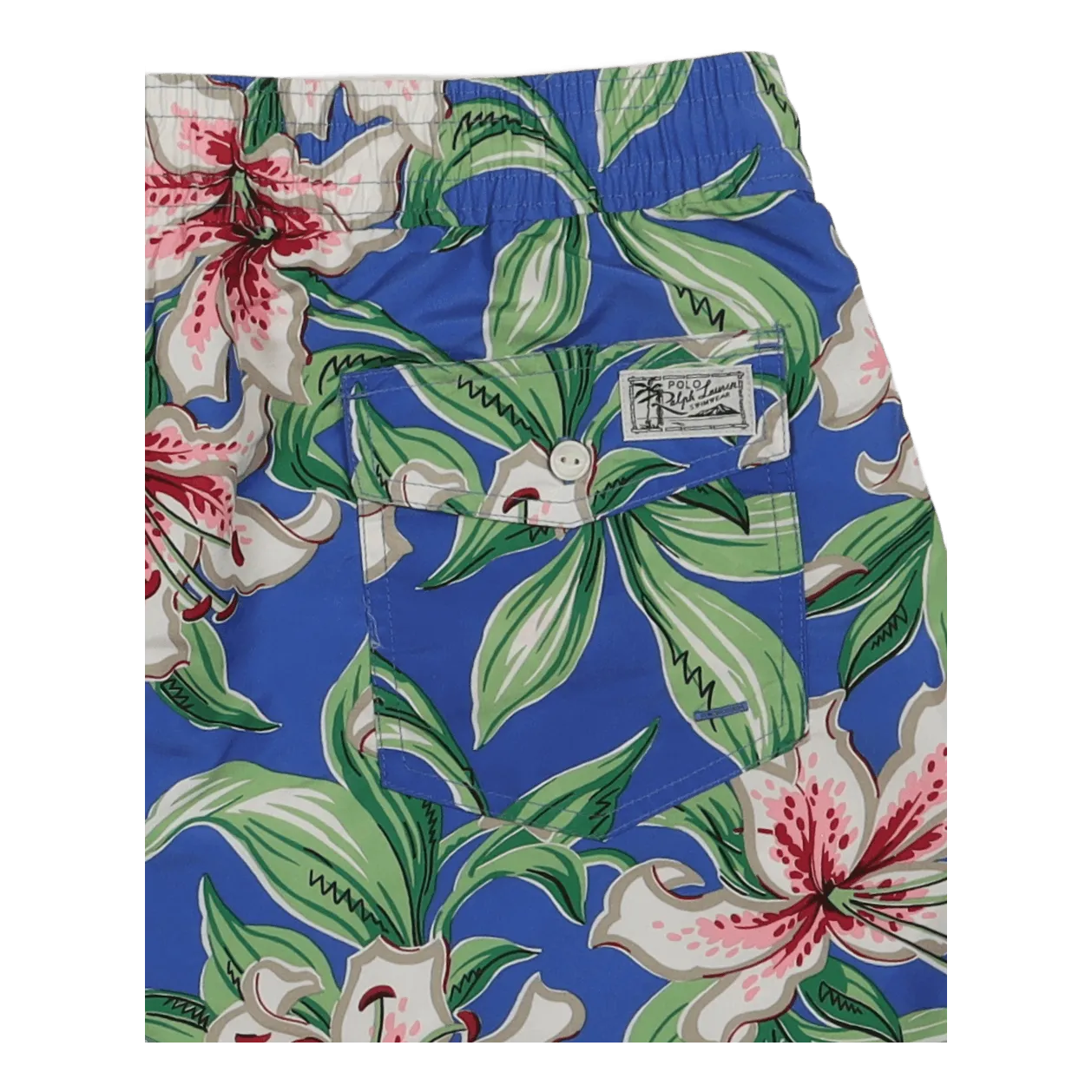 5.75-Inch Traveler Classic Swim Trunk Seaside Lilies