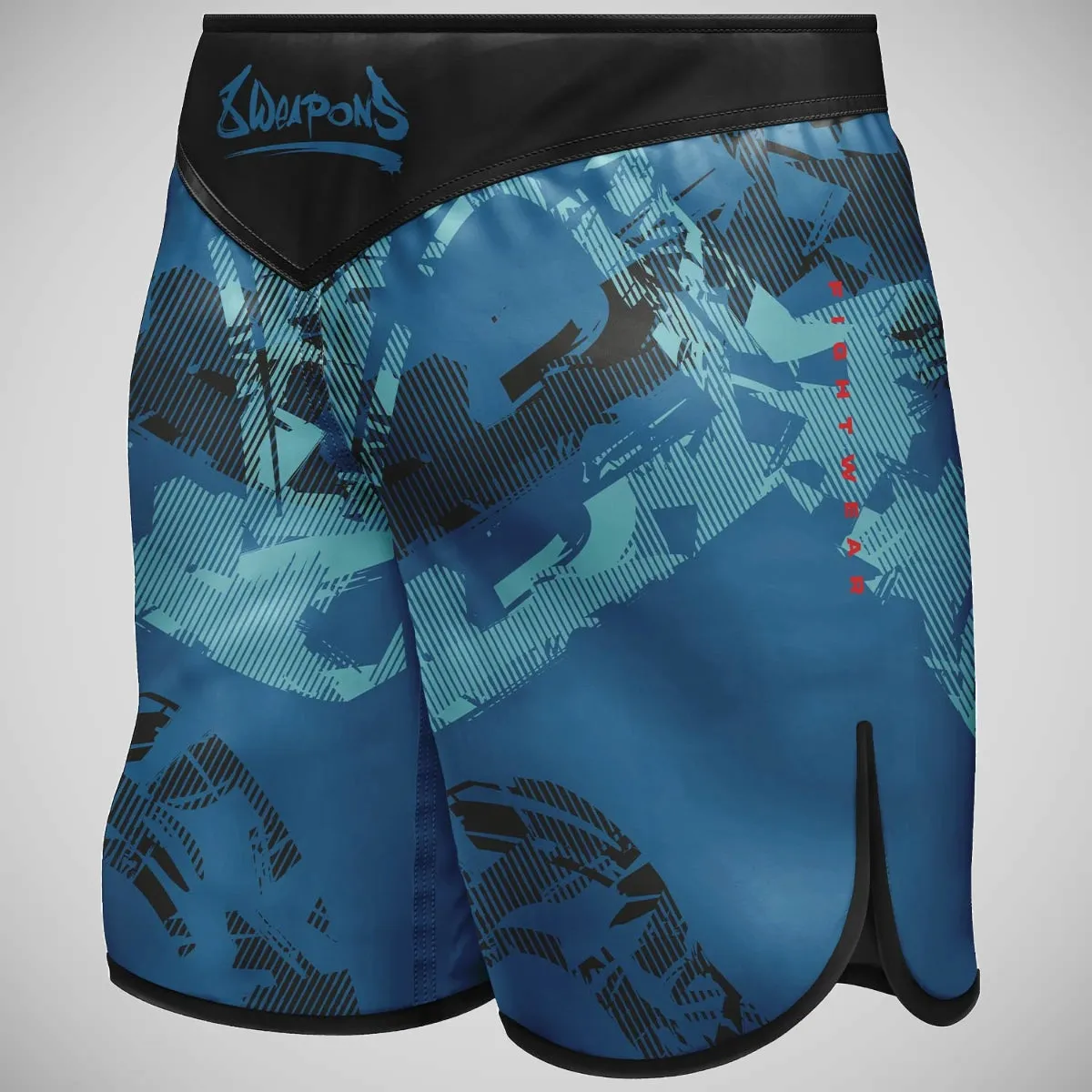 8 Weapons Hit 2.0 Fight Shorts Navy/Black