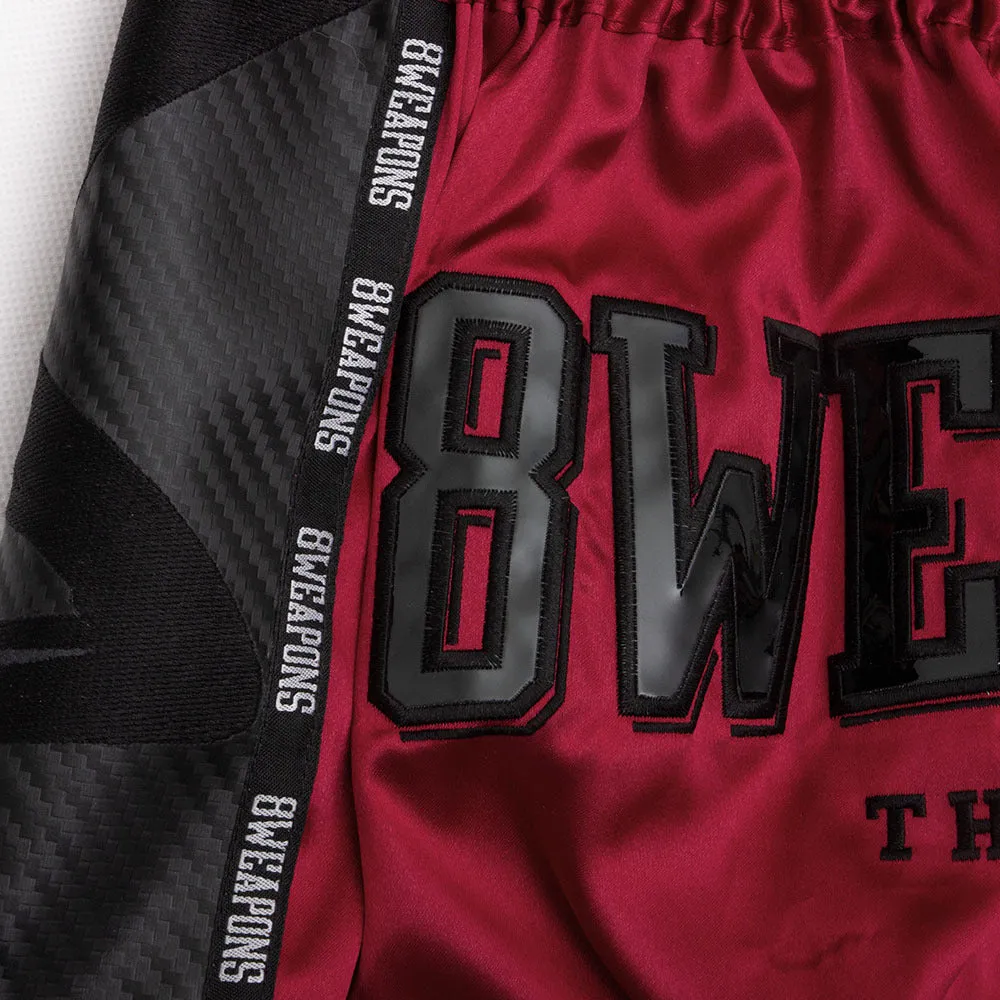 8 Weapons Red Dawn Carbon Muay Thai Shorts