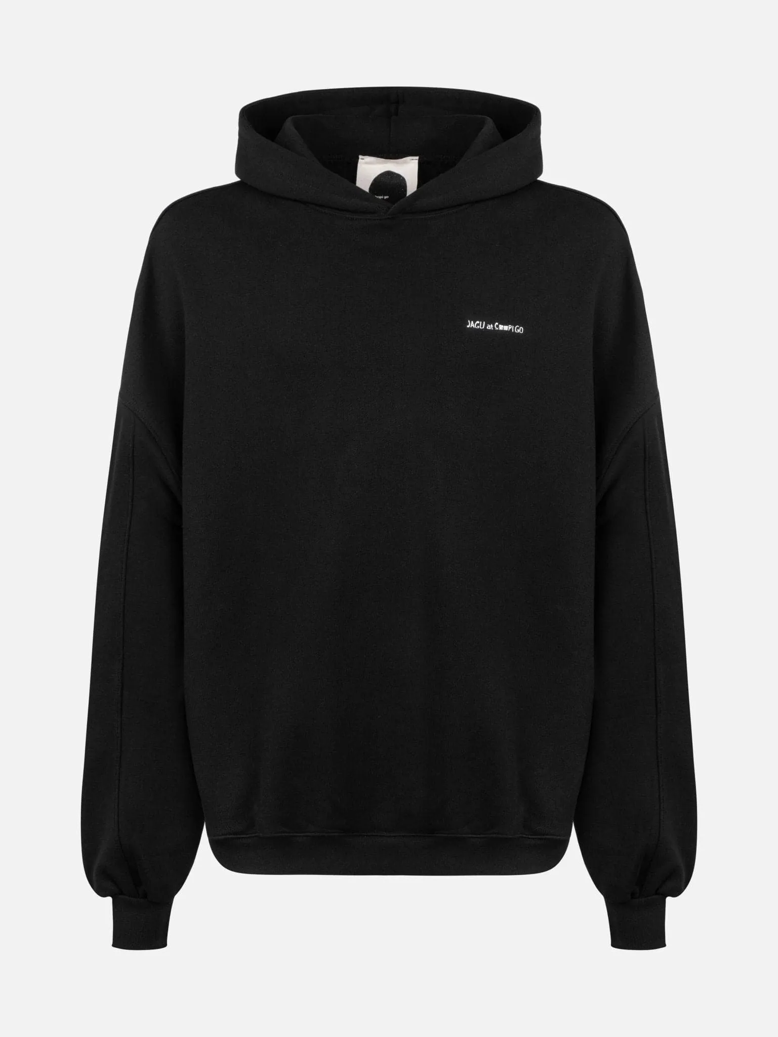 Abira Sırt Baskılı Oversize Kapüşonlu Sweatshirt