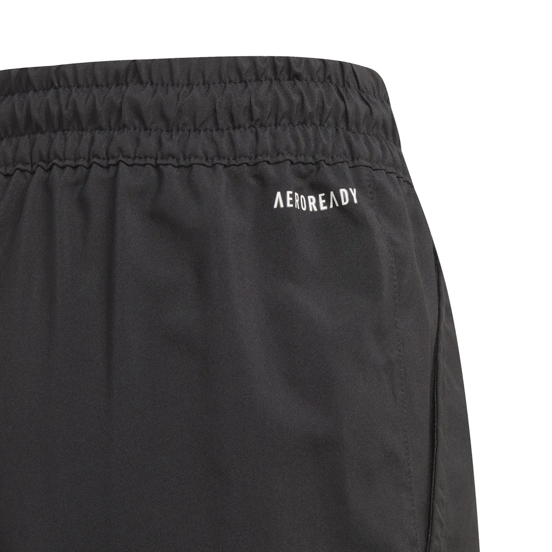 adidas Boys' 3 Stripe Club Short (Black/White)