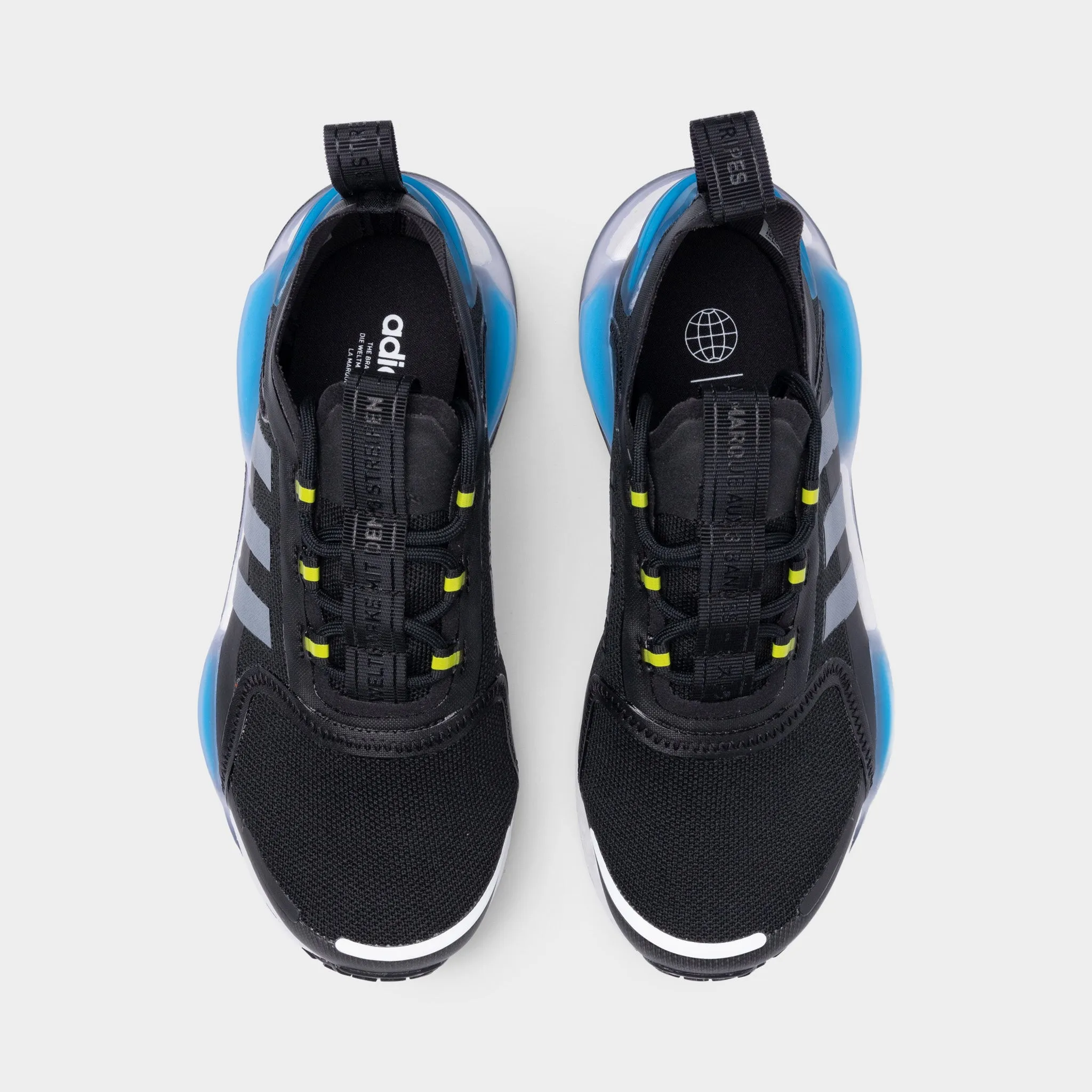 adidas Originals Juniors' NMD_R1 V3 Core Black / Cloud White - Blue