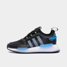 adidas Originals Juniors' NMD_R1 V3 Core Black / Cloud White - Blue