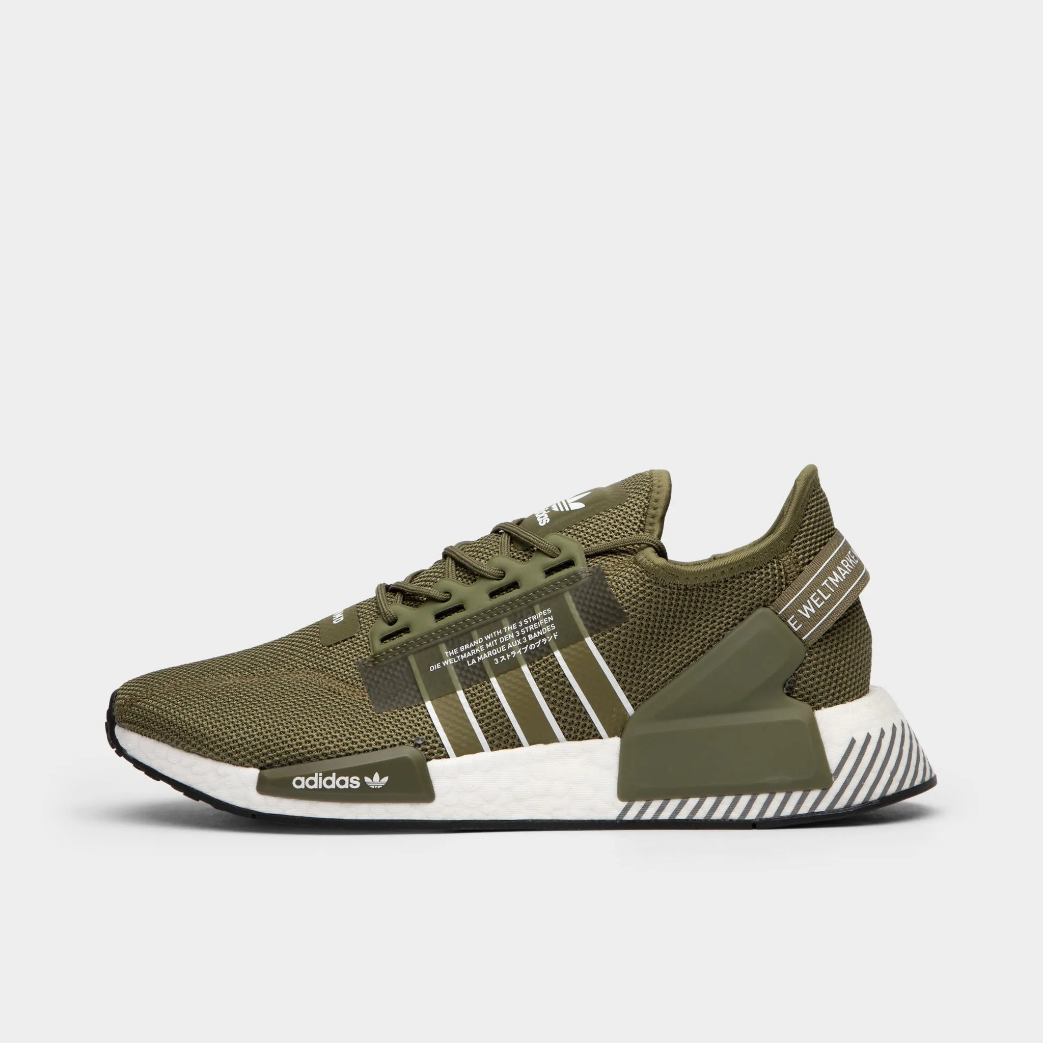 adidas Originals NMD_R1 V2 Focus Olive / Cloud White - Core Black