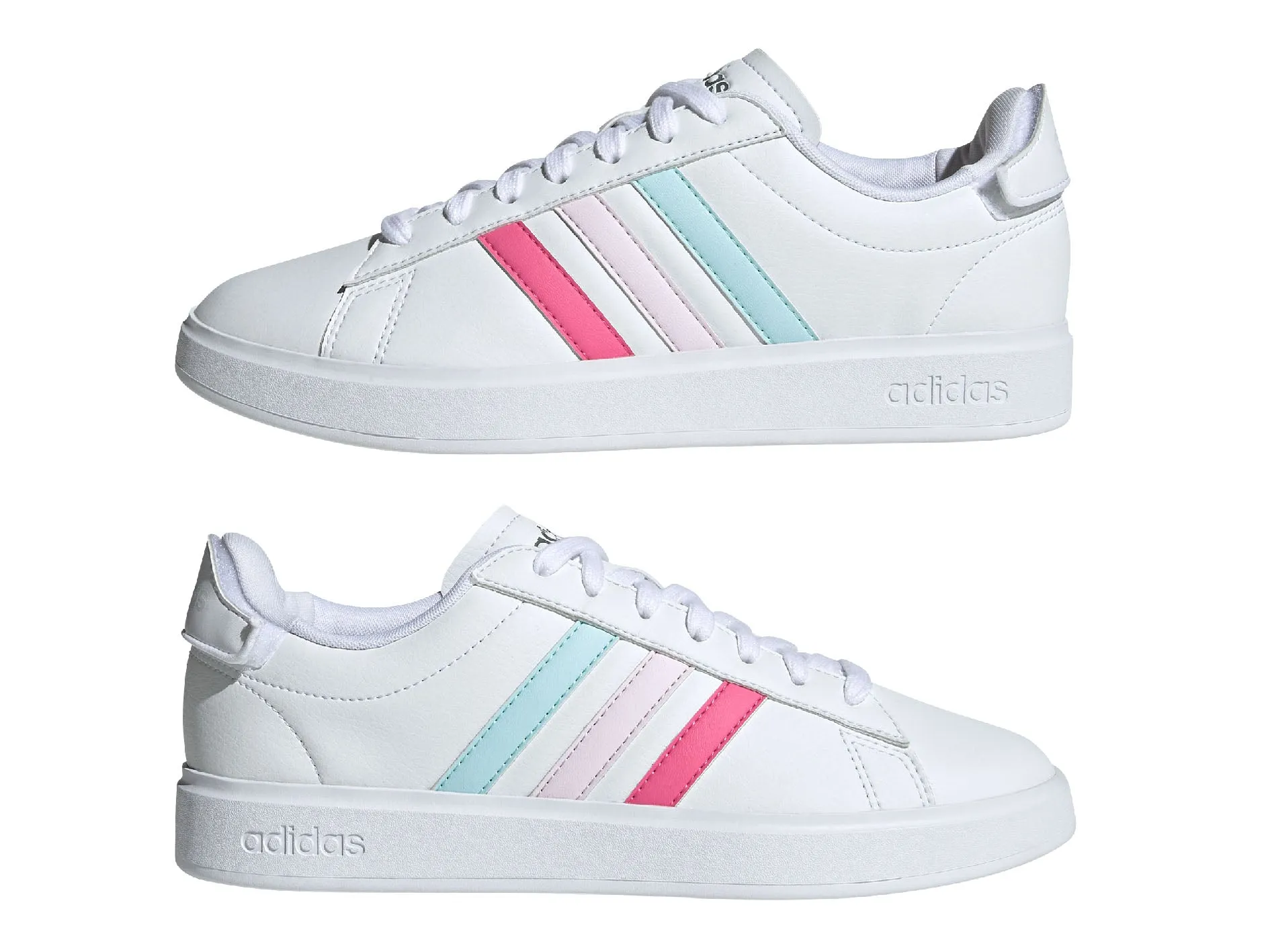 Adidas Womens Grand Court 2.0 <br> GW7163