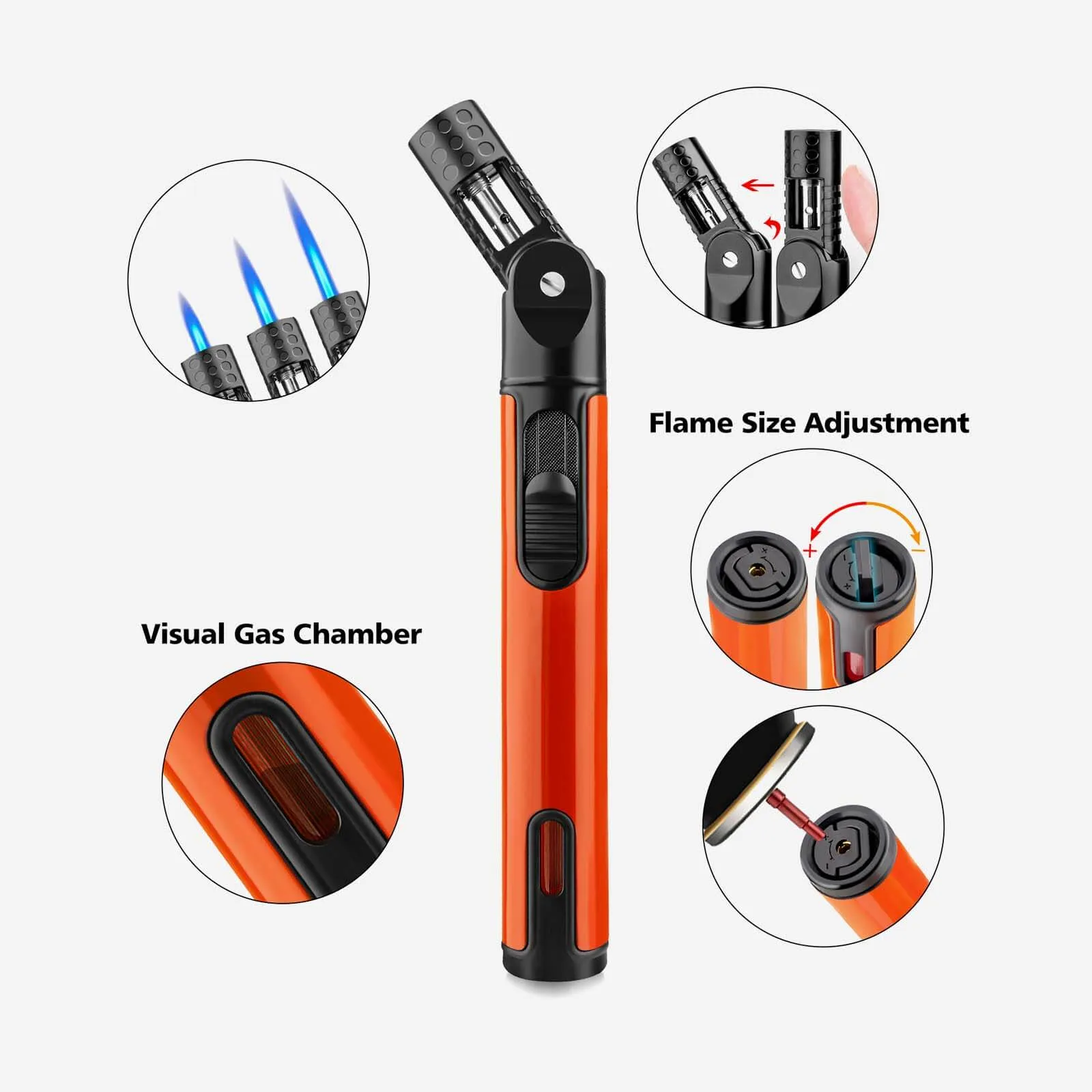 Adjustable Butane Pen Torch