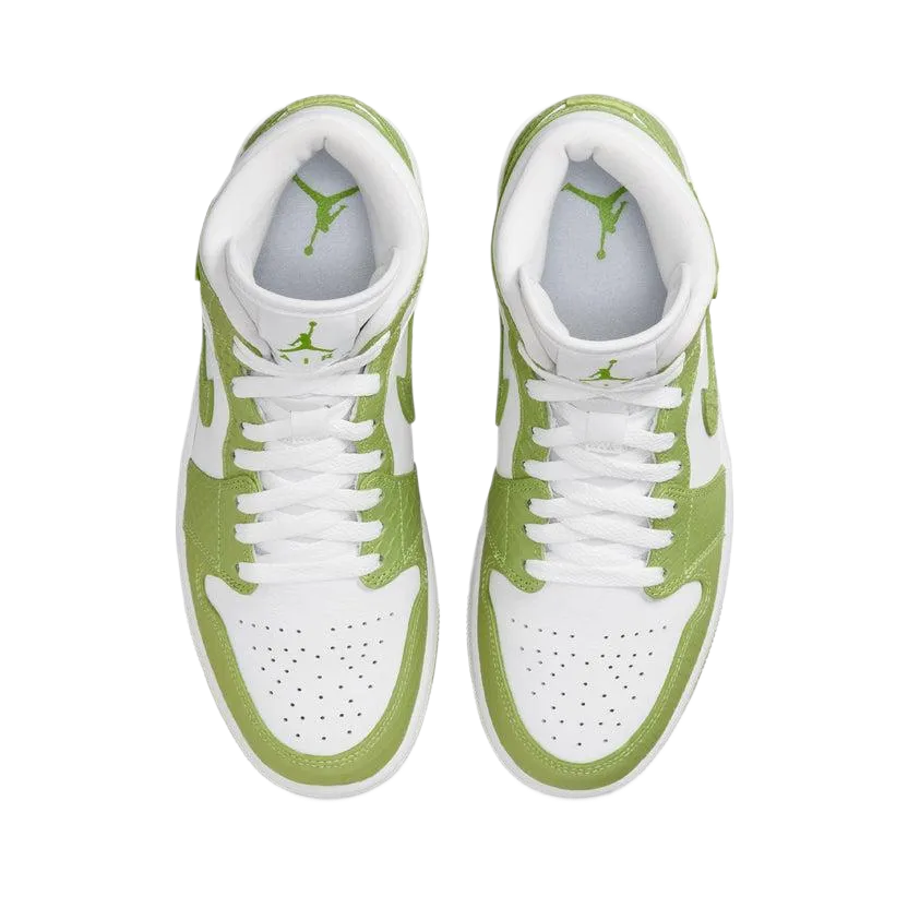 Air Jordan 1 Mid "Green Phython"