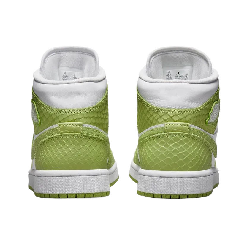 Air Jordan 1 Mid "Green Phython"