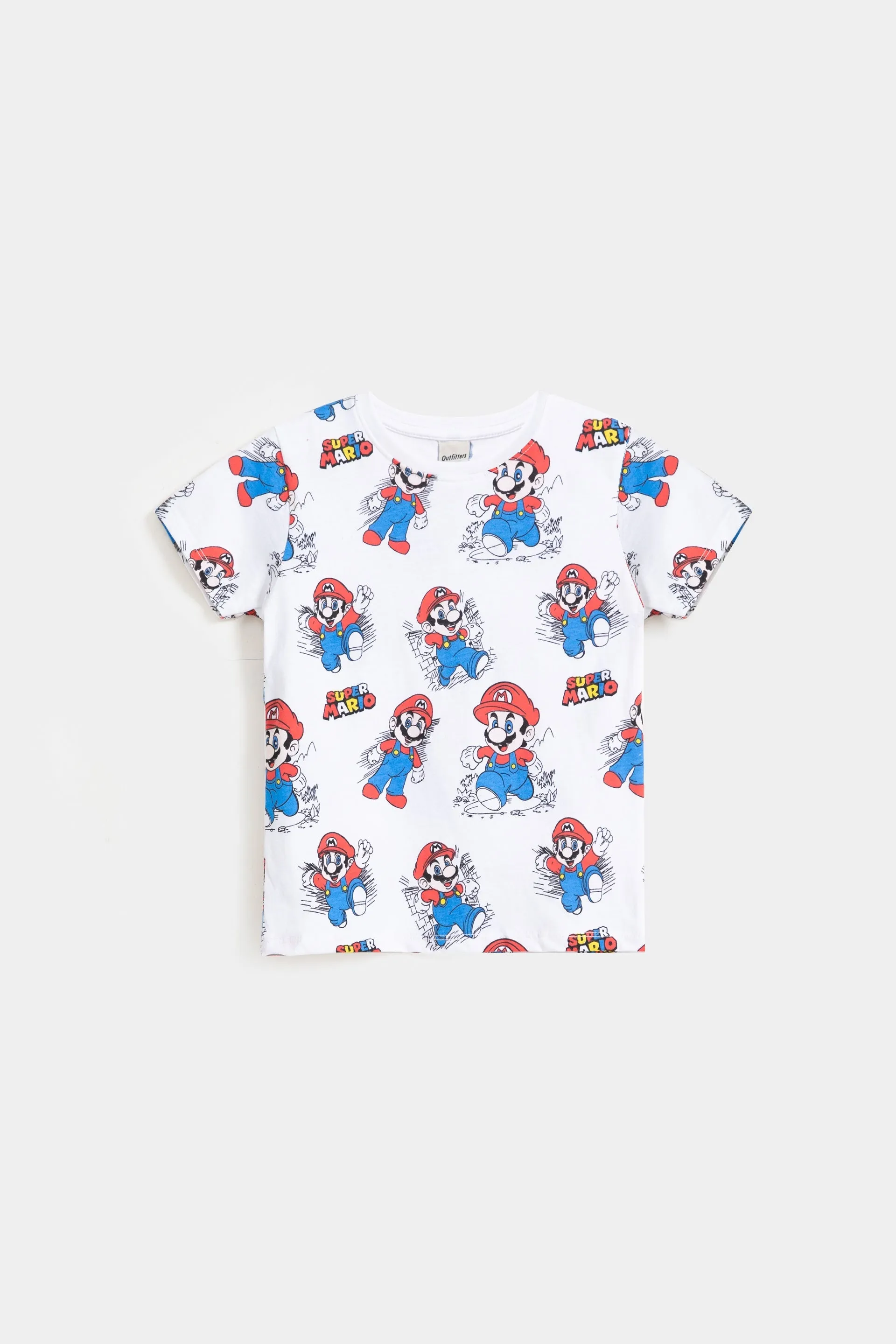 All Over Character Print T-Shirt