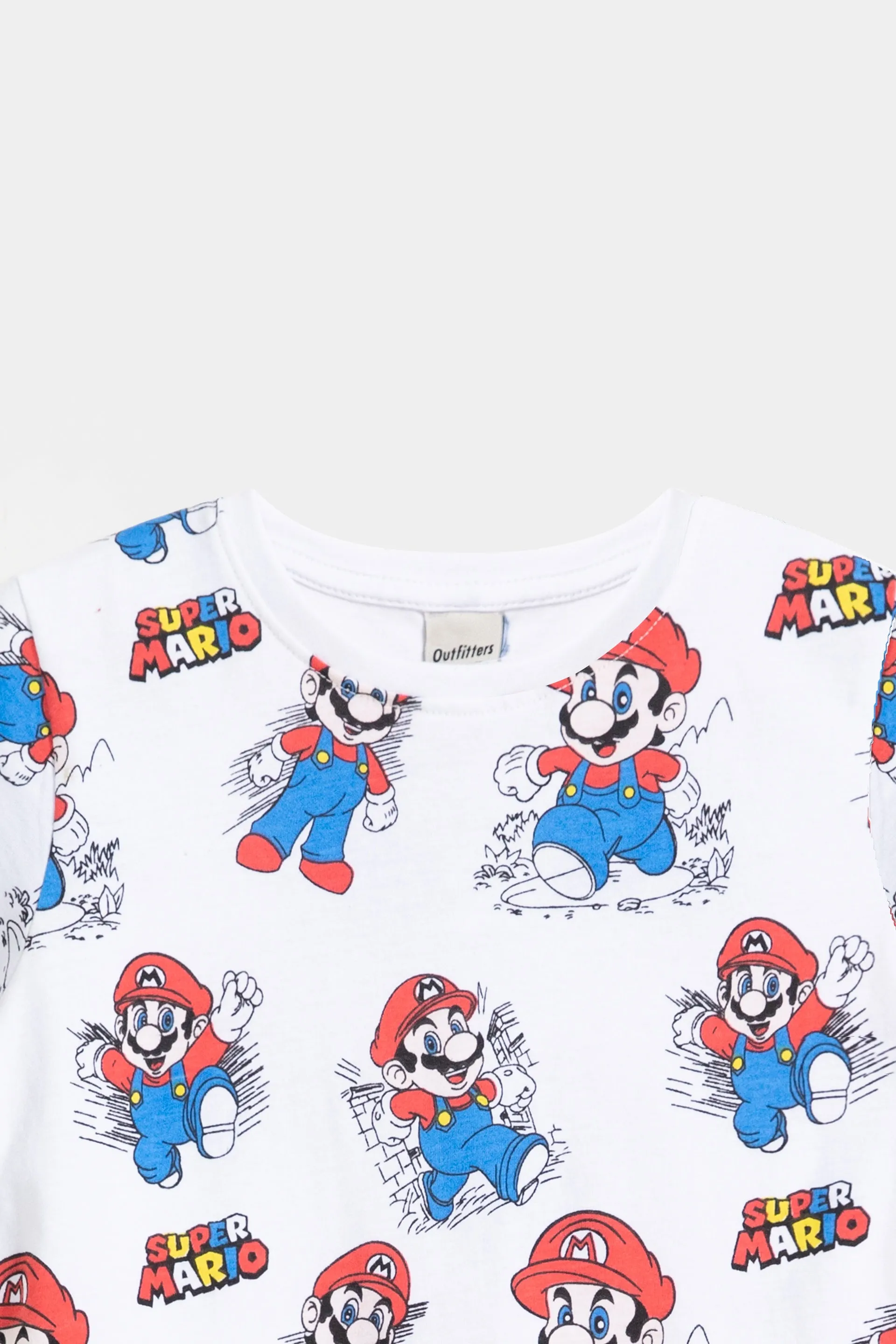 All Over Character Print T-Shirt