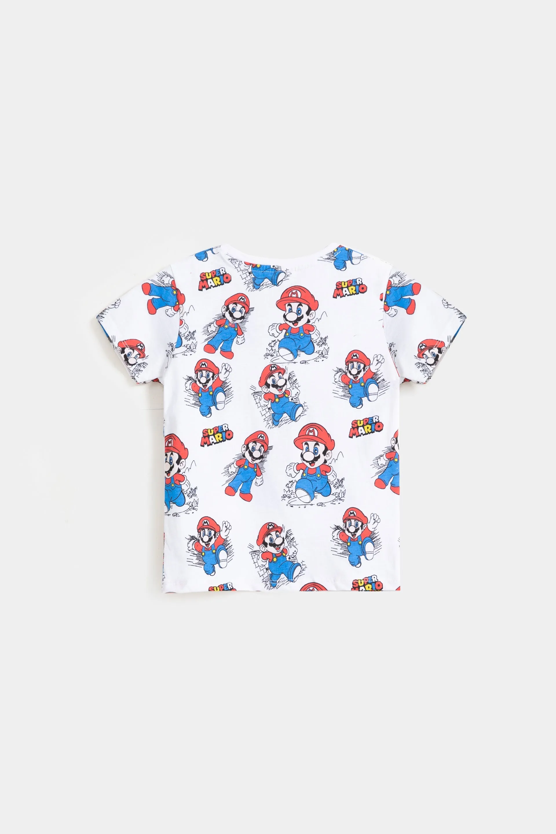 All Over Character Print T-Shirt