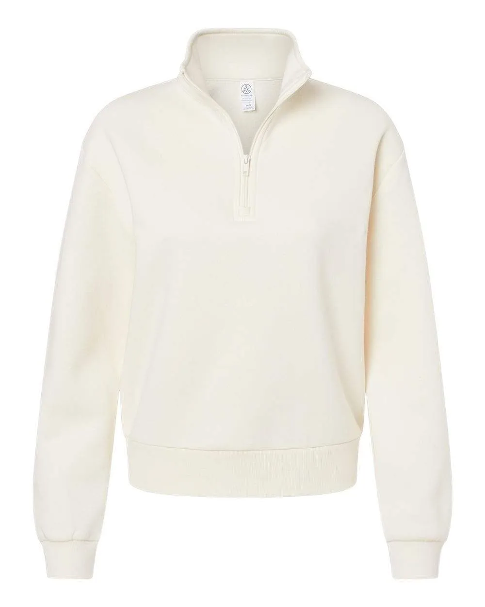 Alternative - Women's Eco-Cozy™ Fleece Mock Neck Quarter-Zip Sweatshirt