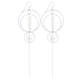 Amalfi Earrings - Silver