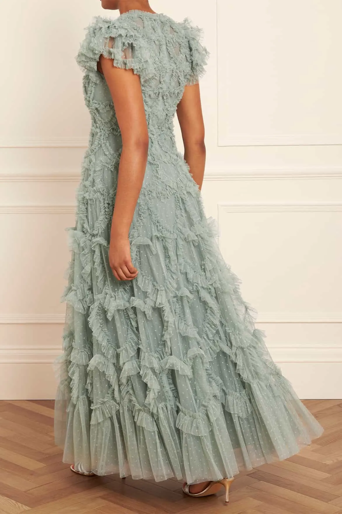 Amorette V-Neck Gown