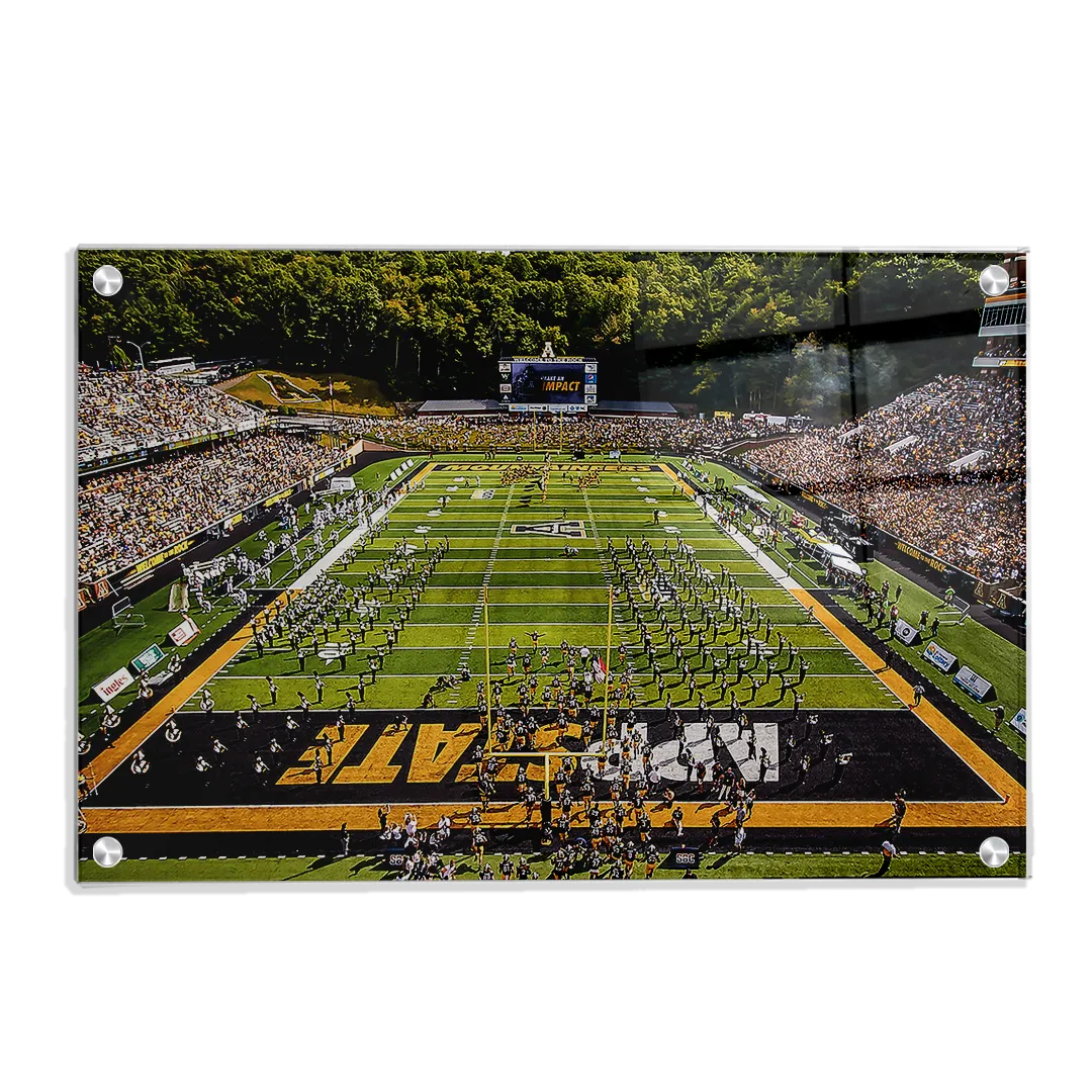 Appalachian State Mountaineers - End Zone View Enter Mountaineers