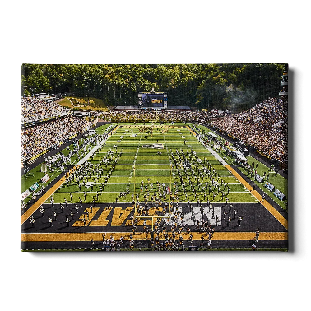 Appalachian State Mountaineers - End Zone View Enter Mountaineers