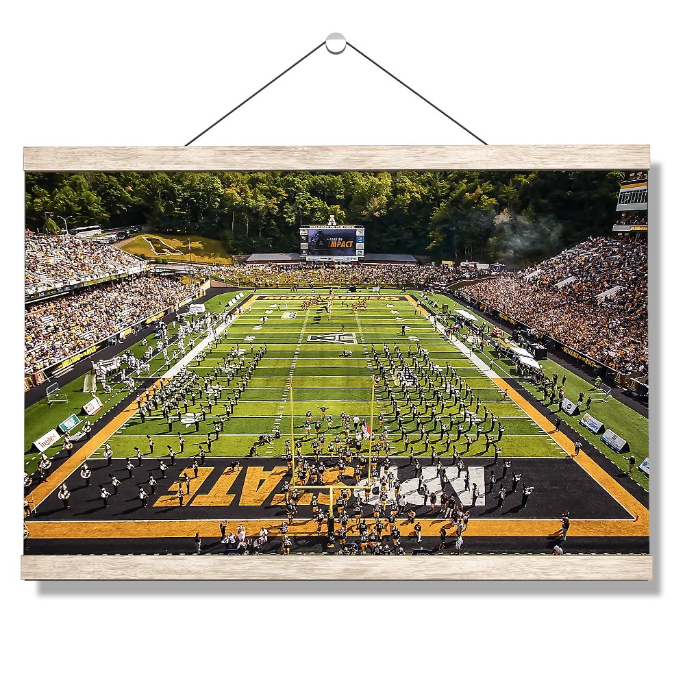 Appalachian State Mountaineers - End Zone View Enter Mountaineers