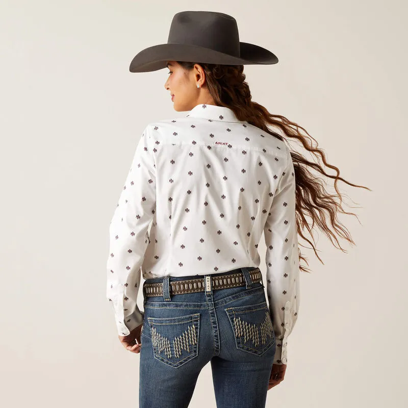 Ariat Women's Kirby Stretch Thunderbird Print Shirt