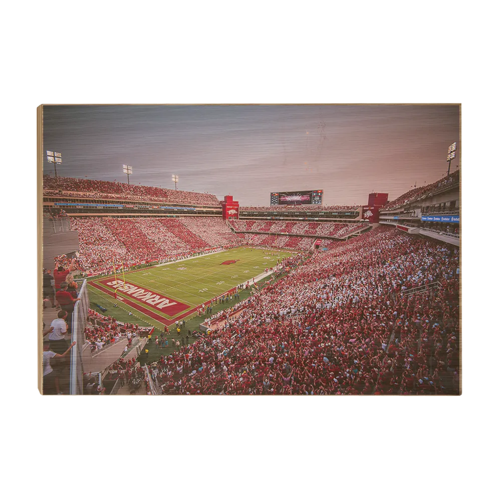 Arkansas Razorbacks - Touchdown Arkansas Stripe Out