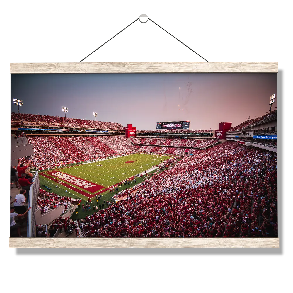 Arkansas Razorbacks - Touchdown Arkansas Stripe Out