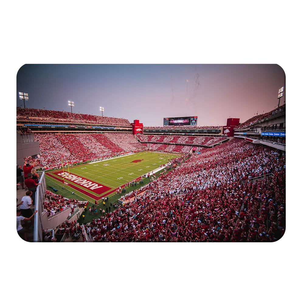 Arkansas Razorbacks - Touchdown Arkansas Stripe Out