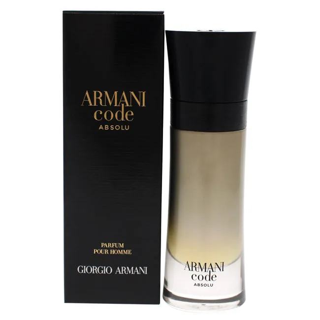 Armani Code Absolu by Giorgio Armani for Men - Eau De Parfum Spray