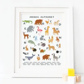 Art Print | Animal Alphabet