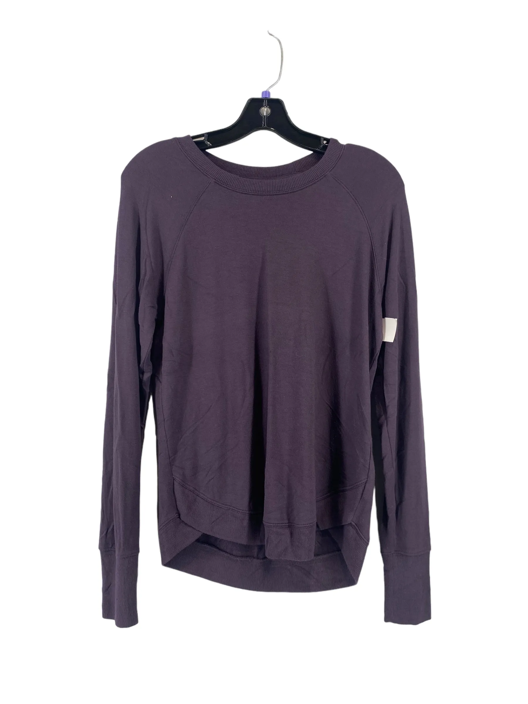 Athletic Top Long Sleeve Crewneck By Athleta In Purple, Size: Xs