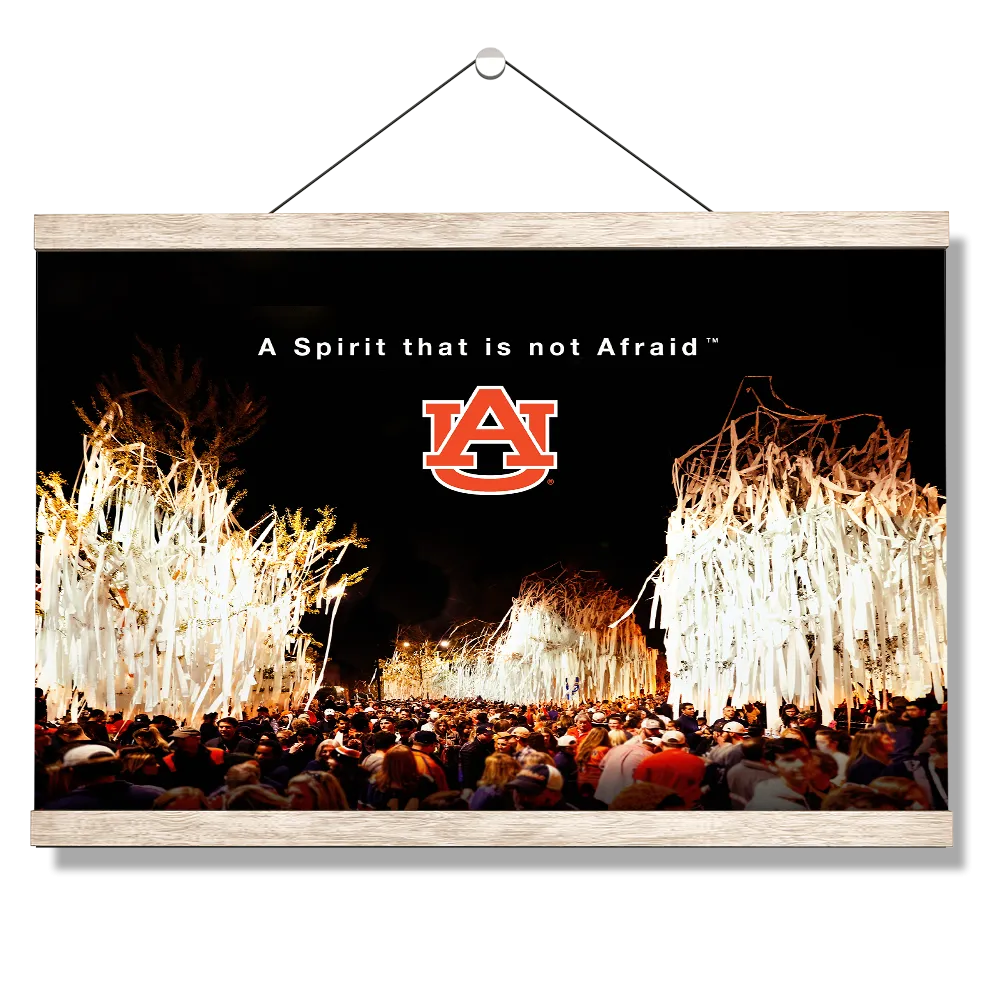 Auburn Tigers - A Spirit that is not Afraid