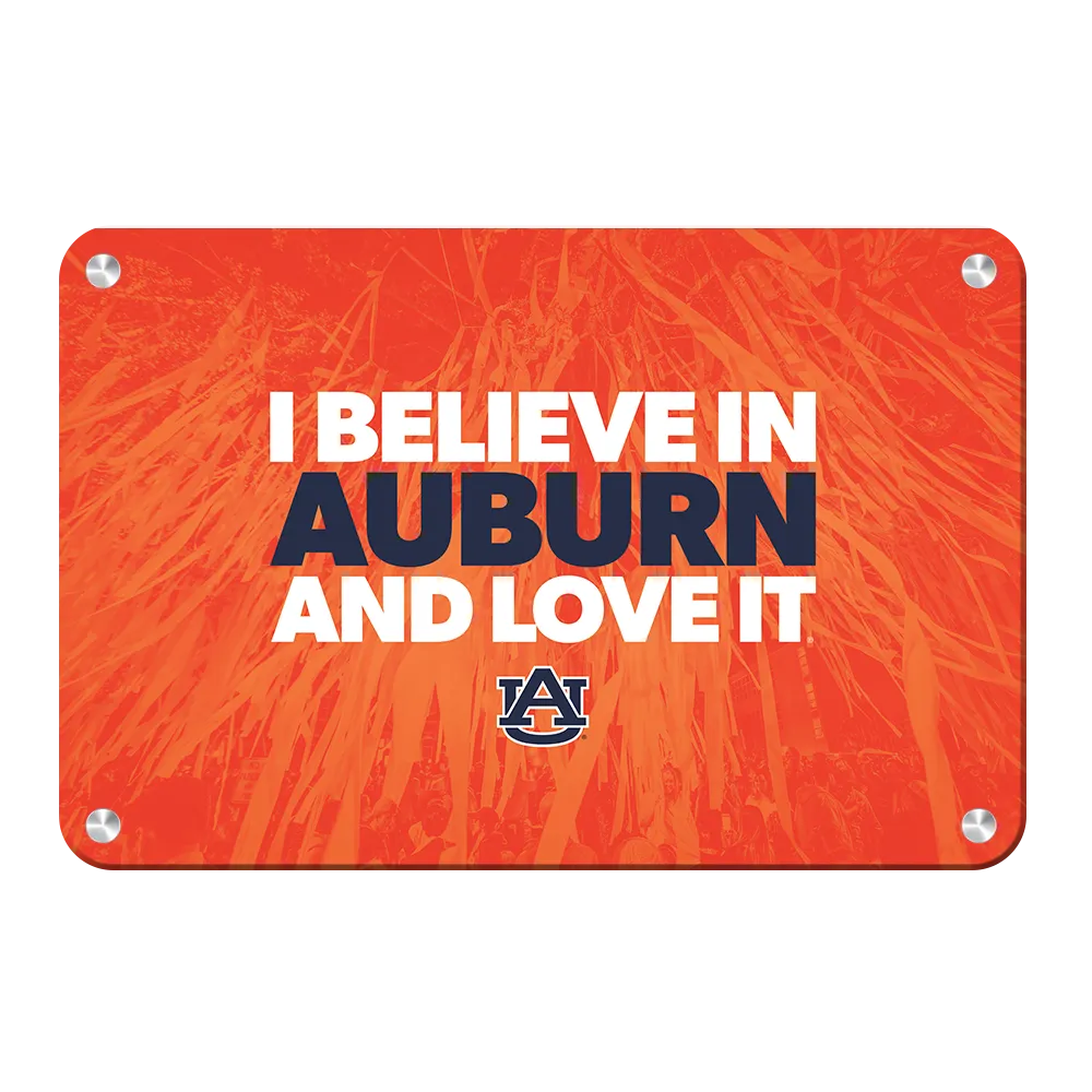 Auburn Tigers - I Believe in Auburn