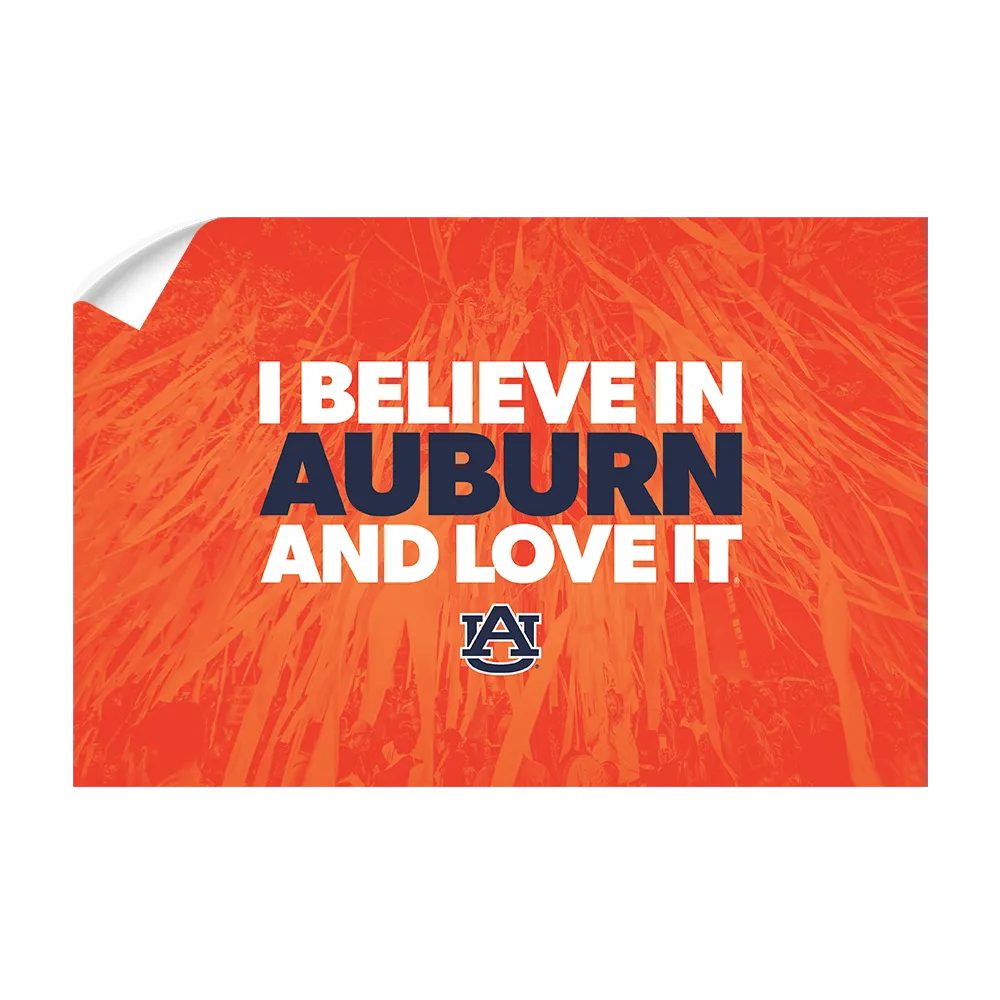 Auburn Tigers - I Believe in Auburn