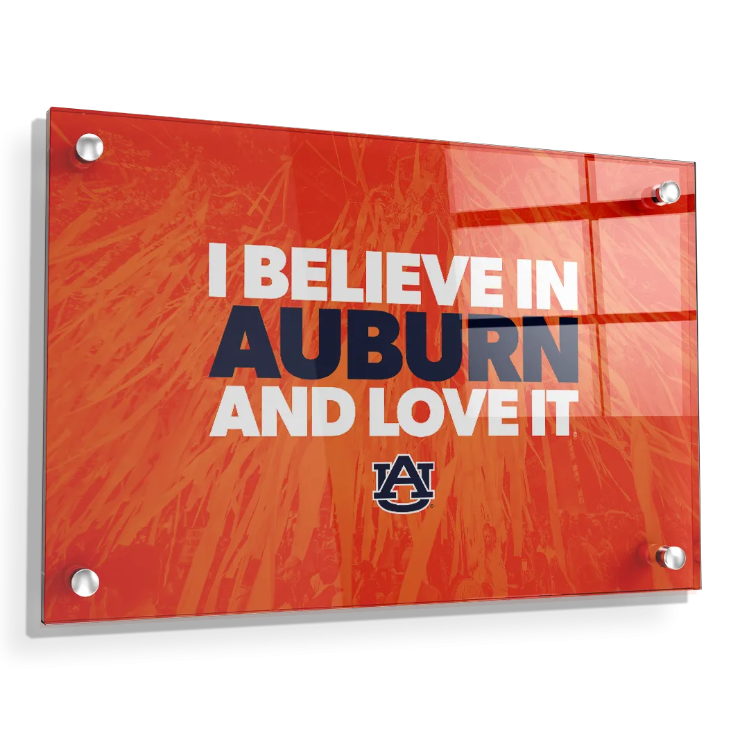 Auburn Tigers - I Believe in Auburn