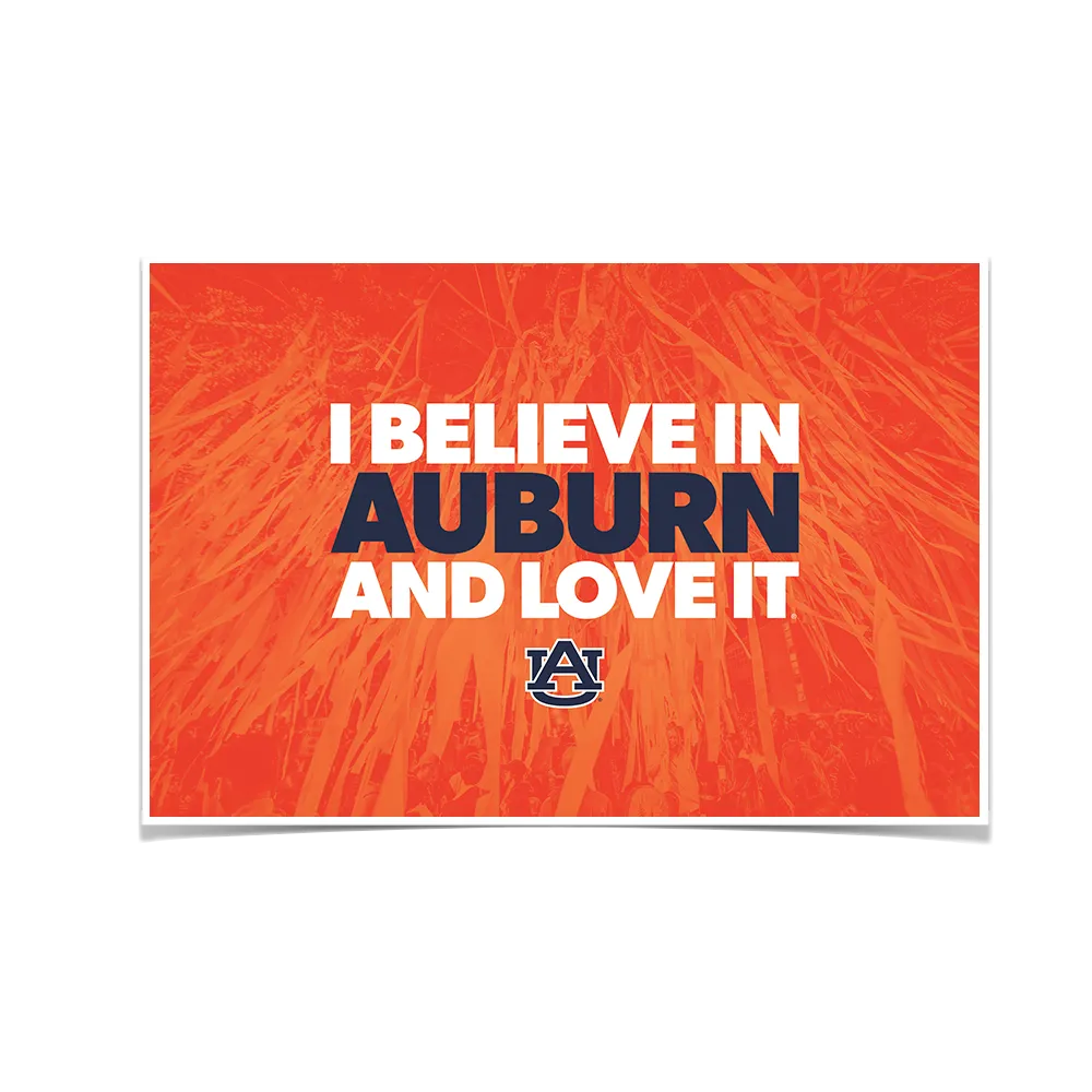 Auburn Tigers - I Believe in Auburn