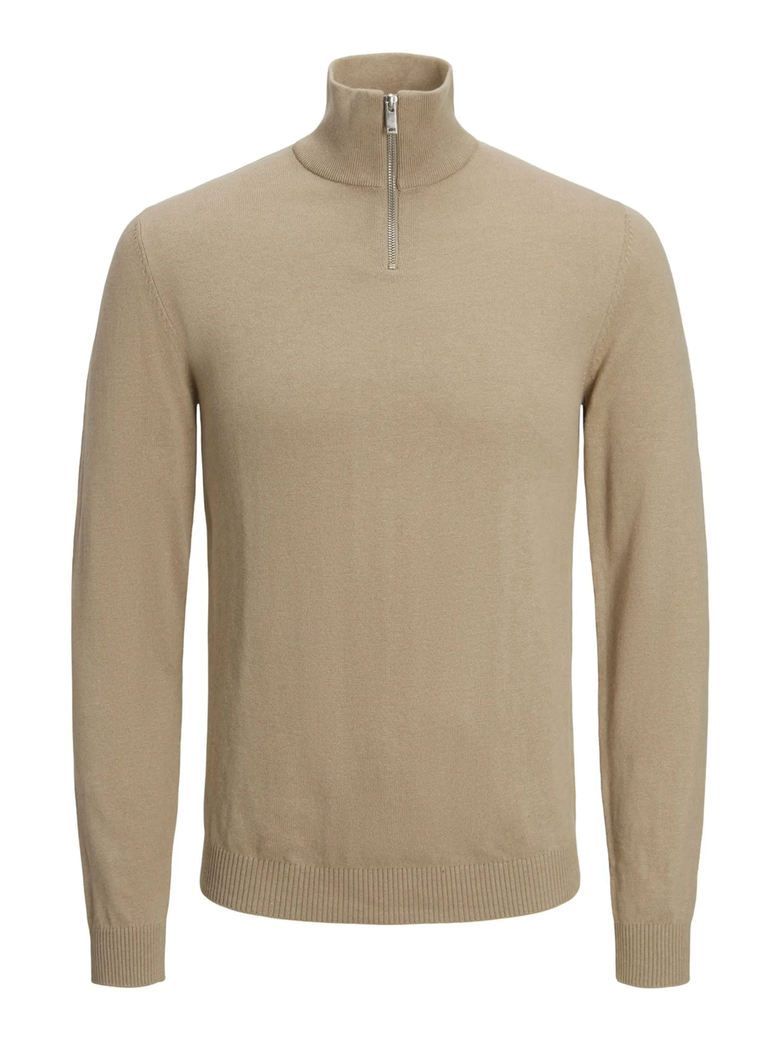 Basic Knit High Neck - Beige