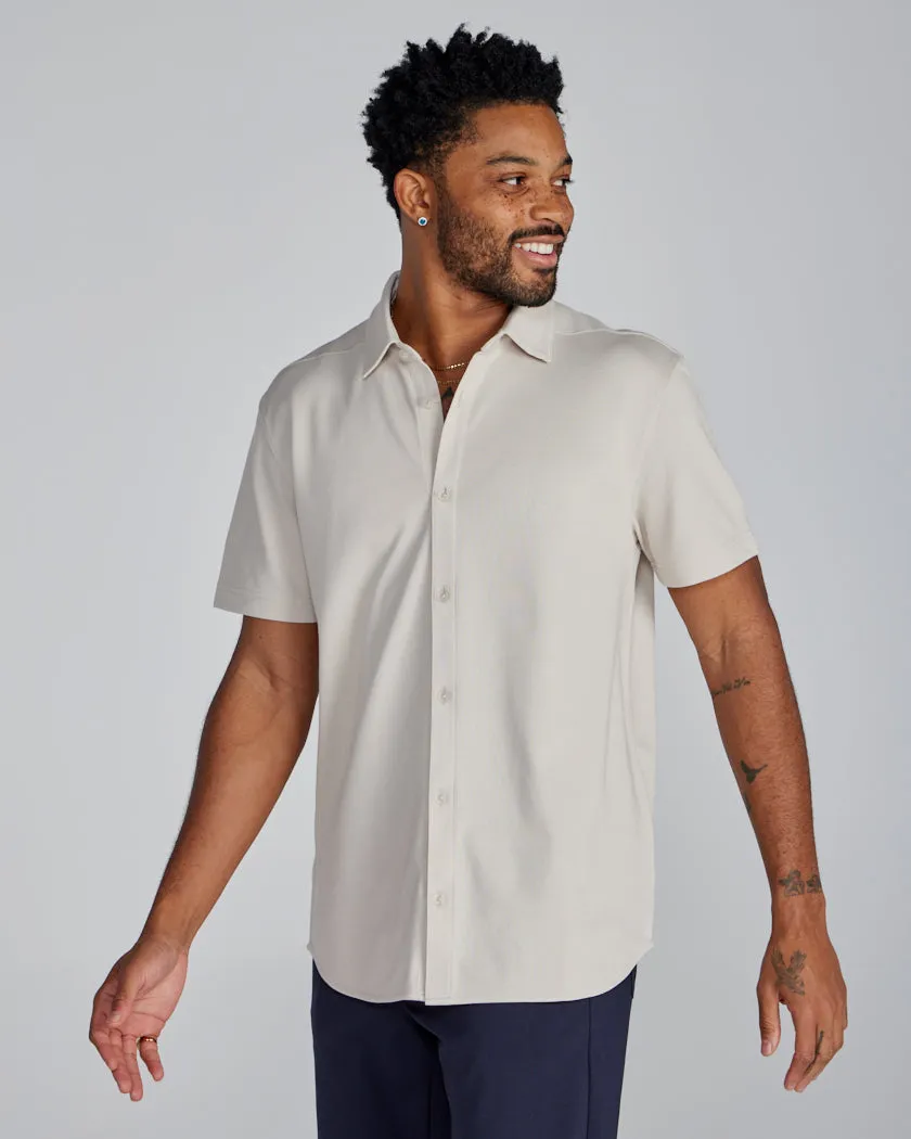 Bayside Oxford Short Sleeve Button Down