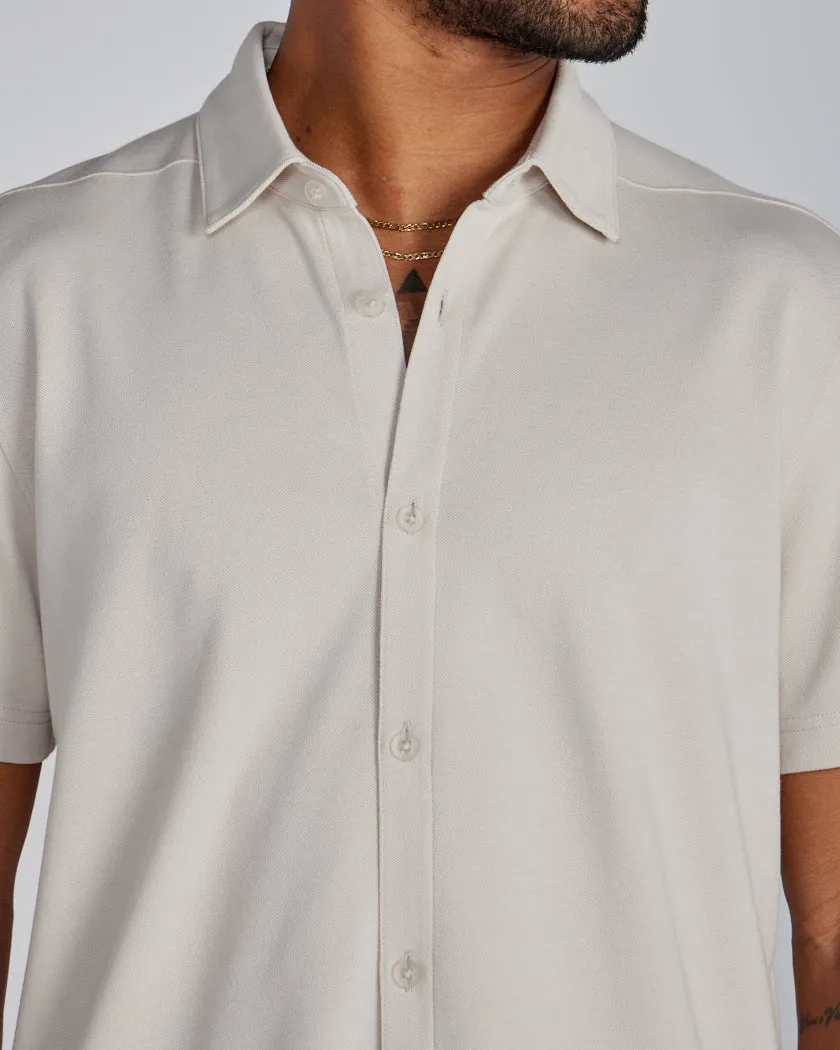 Bayside Oxford Short Sleeve Button Down