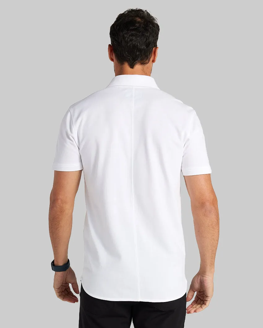 Bayside Oxford Short Sleeve Button Down