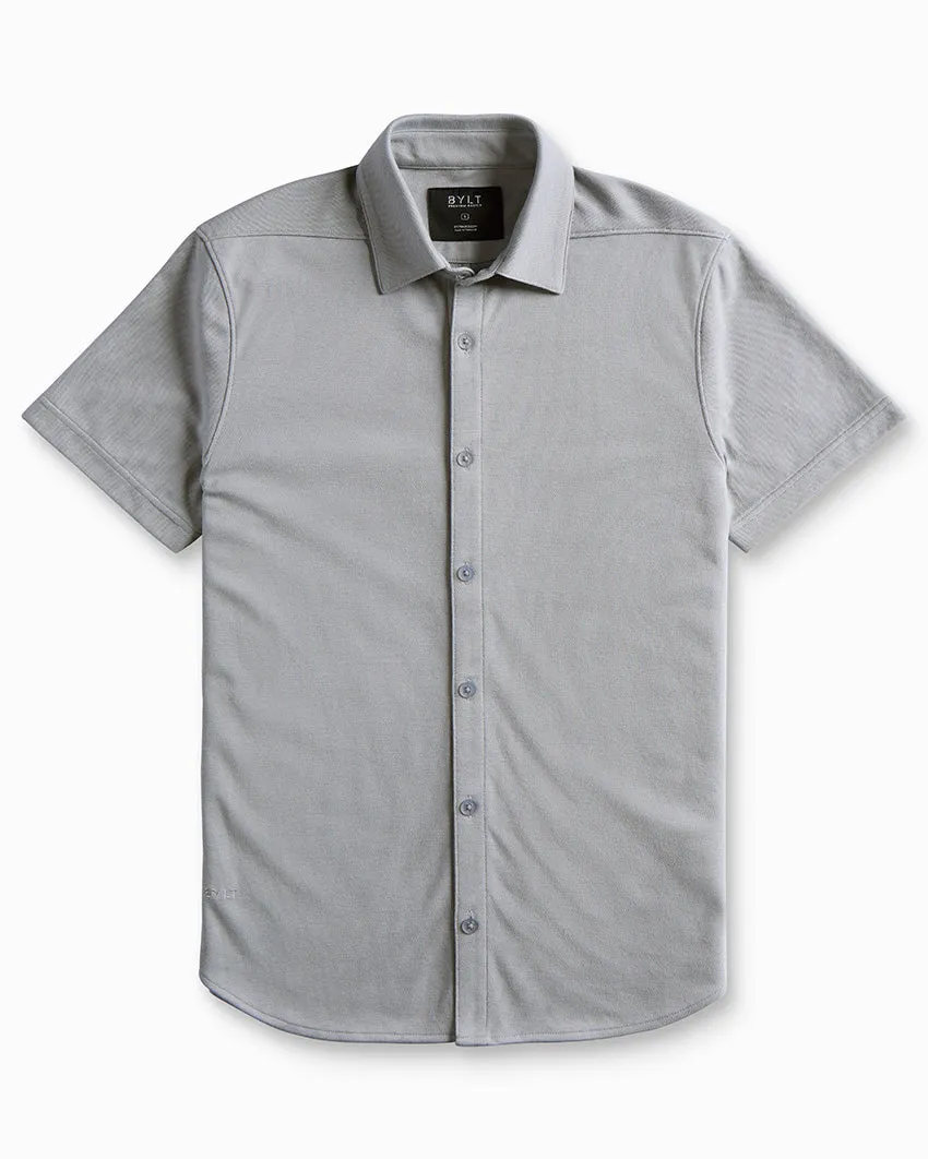 Bayside Oxford Short Sleeve Button Down