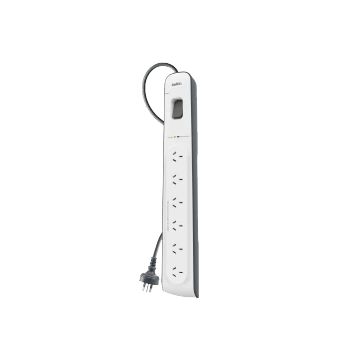 Belkin 6-Outlet Surge Protection Strip with 2M Power Cord