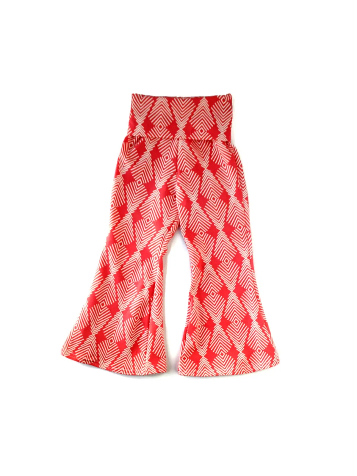 Bell Bottoms - Coral Poppy