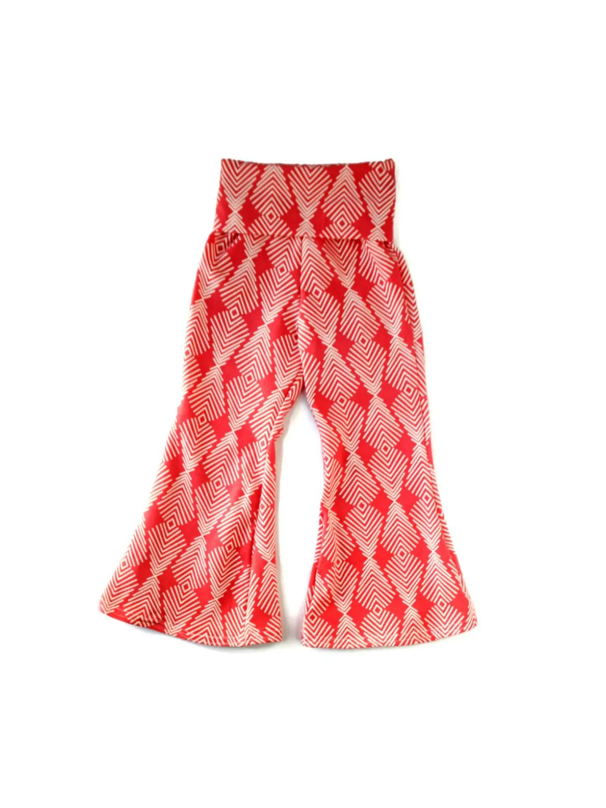 Bell Bottoms - Coral Poppy