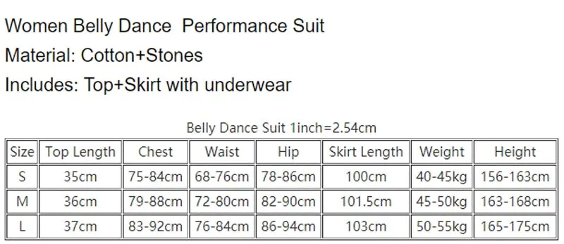 Belly Dance Practice Clothes Female Oriental Dance Top sleeves long Skirt 3pcs for Women Belly Dancing Outfit Bellydance Set