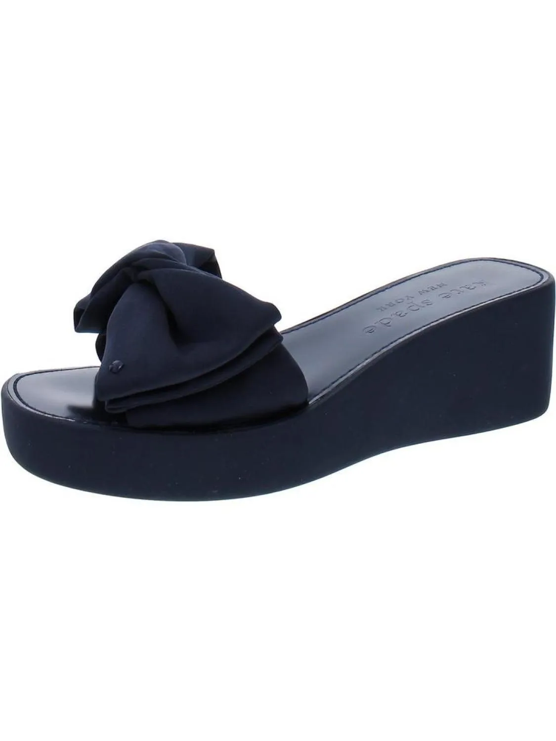 Bikini Womens Open Toe Slip On Wedge Sandals